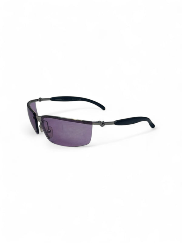 Chanel  - Sunglasses Purple Metal