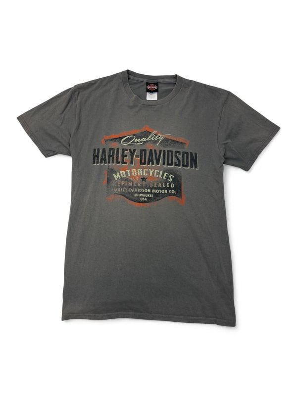 Harley Davidson - L Shirt Gray Motorcycles