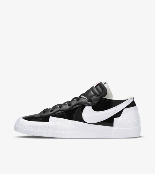 Sacai x Nike Blazer Low ‘Black Patent’ - No box